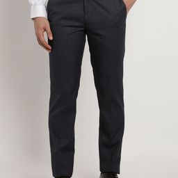 Turtle Men Tailored Slim Fit Formal Trousers-picture-45