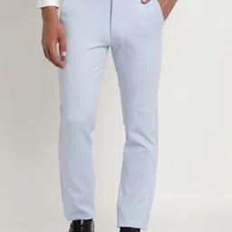 Turtle Men Relaxed Fit Formal Trouser-image-5
