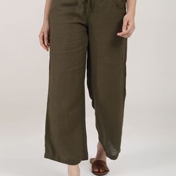 Saltpetre Women Relaxed Straight Fit Parallel Trousers-image-88