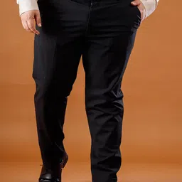 Muffynn Men Relaxed Straight Leg Straight Fit Trousers-picture-13