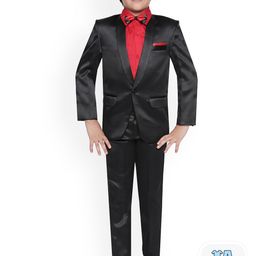 BAESD Boys Tuxedo 4-Piece Party Suit-image-9