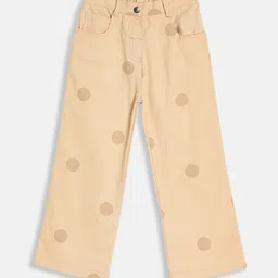MINI KLUB Girls Printed Easy Wash Cotton Culottes Regular Trousers-image-78