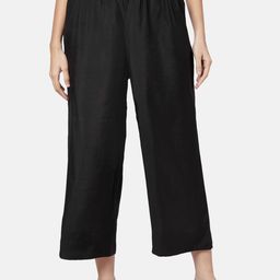 RANGMANCH BY PANTALOONS Women Black Culottes Trousers-picture-46