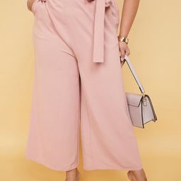 max Plus Size Women Mid Rise Culottes Trouser-9