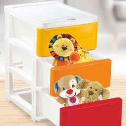 Nayasa Rainbow 23 Tuckins 3 Drawers, Multi-Compartment Storage Organizer, Multicolor-28