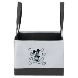 Kuber Industries White & Black 5 Pieces Regular Multi-Utility Organisers-15