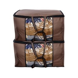 Stylista Brown 2 Pieces Water Resistant Multi-Utility Organisers-15