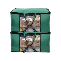Stylista Green & Black 2Pcs Water Resistant Multi-Utility Organisers-15