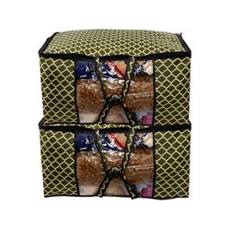 Stylista Green 2 Pieces Water Resistant Multi-Utility Organisers-19