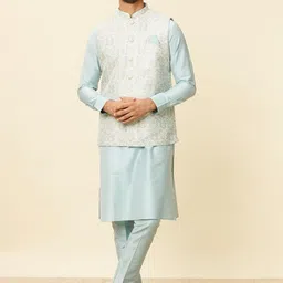 Twamev Men Regular Kurta with Trousers-picture-23