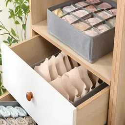 HOKIPO Grey Set of 2 Regular Multi-Utility Organisers image 2