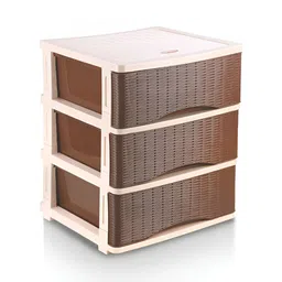 Nayasa Brown Set of 3 Regular Multi-Utility Organisers image 5