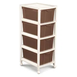 Nayasa Brown Set of 4 Regular Multi-Utility Organisers image 4