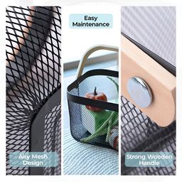 The Better Home Black Set of 1 Regular Core Organisers image 3