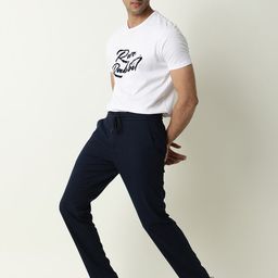 RARE RABBIT Men Slim Fit Trousers-image-77