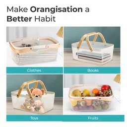 The Better Home White Set of 2 Regular Core Organisers image 4
