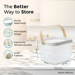 The Better Home White Set of 1 Regular Core Organisers image 5