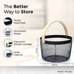 The Better Home Black Set of 2 Regular Core Organisers image 5