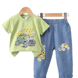 StyleCast x Revolte Boys Printed T-shirt with Trousers-picture-17
