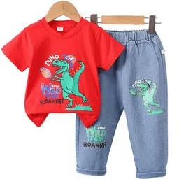 StyleCast x Revolte Boys Printed T-shirt with Trousers-picture-14