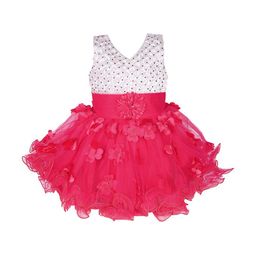 Wish Karo Red Net Dress-picture-14
