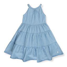 Gini and Jony Round Neck Sleeveless Denim A-Line Dress-image-25