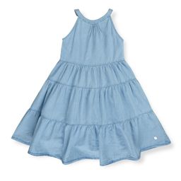Gini and Jony Round Neck Sleeveless Denim A-Line Dress-image-55