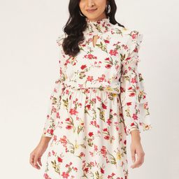 DODO & MOA Floral Printed Dress-picture-26