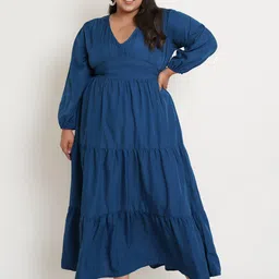U&F Women Plus Size Maxi Dress-14