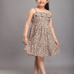 Biglilpeople Girls Animal Printed A-Line Dress-picture-10