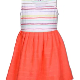 IDK Girls Striped Fit & Flare Dress-picture-31