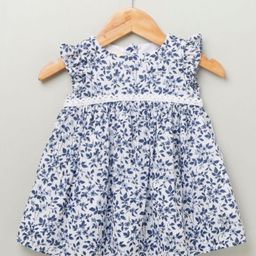 Sweetlime By AS Girls Floral Printed Fit & Flare Cotton Dress-picture-31