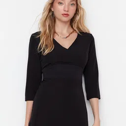 Trendyol Black Bodycon Mini Dress-picture-40