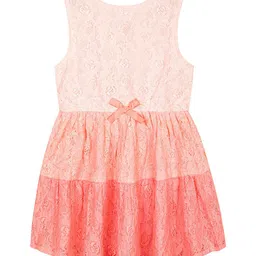 Budding Bees Girls Floral Fit & Flare Cotton Dress-image-22