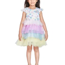 Peppermint Girls Net Fit & Flare Dress-53