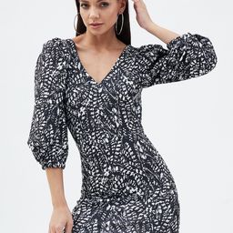 Harpa Printed Sheath Mini Dress-image-62