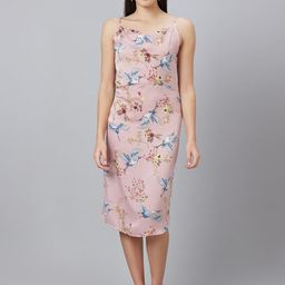 Globus  Shoulder Straps Floral Printed Sheath dress-image-47
