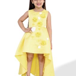 KidsDew Girls Floral Printed Fit & Flare Dress-image-23