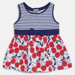 Chicco Girls Navy Blue Floral Dress-picture-41