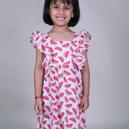 Jungleebilli White A-Line Dress-picture-27