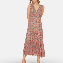Trendyol Floral Printed A-Line Midi Dress-image-60