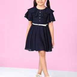 Naughty Ninos Navy Blue Dress-picture-58