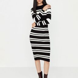 Trendyol Striped Jumper Midi Acrylic Dress-picture-55