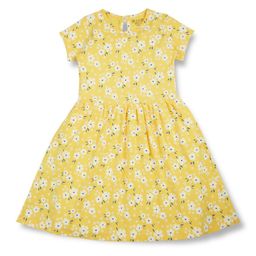 Gini and Jony Floral Printed Round Neck Short Sleeves Fit & Flare Cotton Dress-image-34