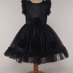 The Magic Wand Girls Ruffles Fit and Flare Dress-image-8