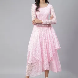 Cation Floral Printed Midi Dress-image-13