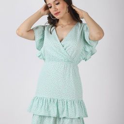 PRETTY LOVING THING Women Floral Crepe Dress-image-96