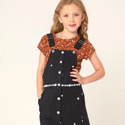 Cherry Crumble Black Pinafore Dress-image-91
