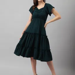 BAESD Sweetheart Neck Tiered A-Line Midi Dress-image-40