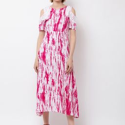 DODO & MOA Tie and Dye Midi Dress-20